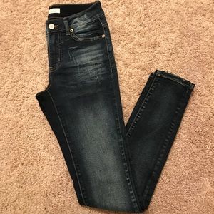 KANCAN Skinny Jeans Size 25 dark wash